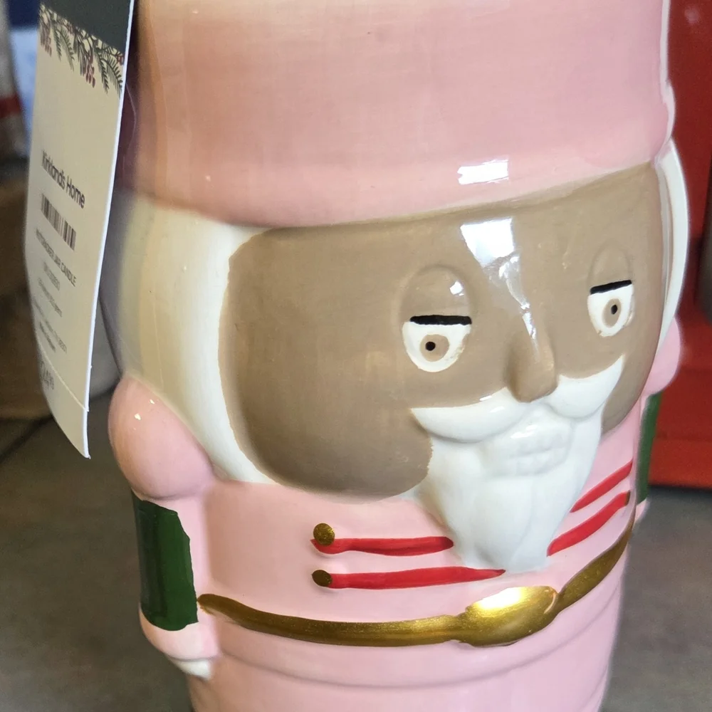 🔺️🆕️🔺️Kirklands Set Of Two, Nutcracker Candles.